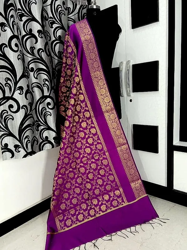 Purple_Art_Silk_Premium_And_Elegant_Dupatta_For_Women
