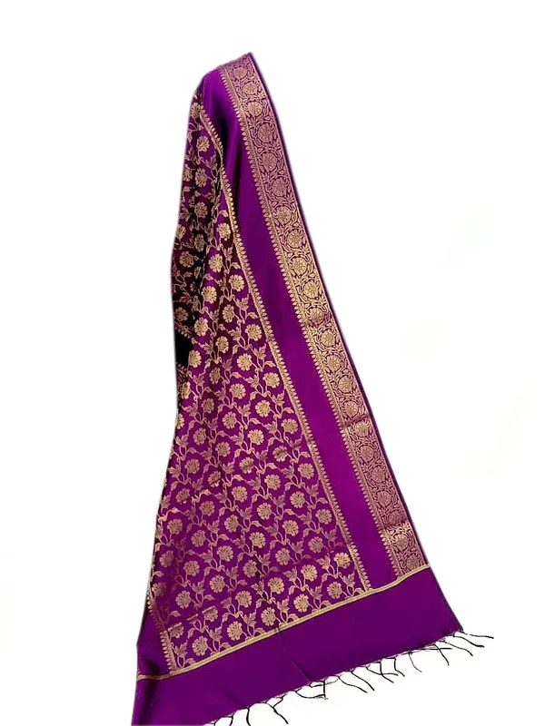 Purple_Art_Silk_Premium_And_Elegant_Dupatta_For_Women