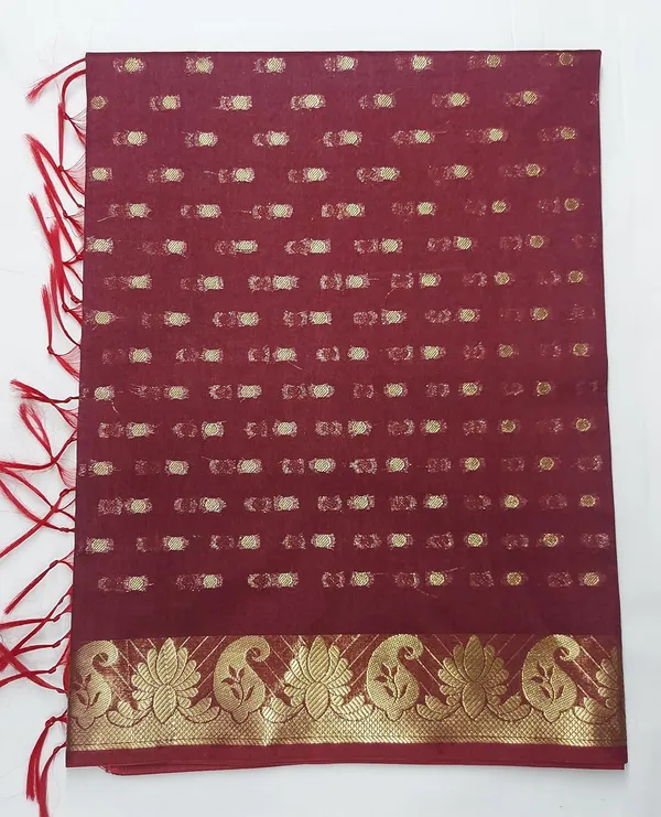 Maroon_Chanderi_Premium_And_Elegant_Dupatta_For_Women