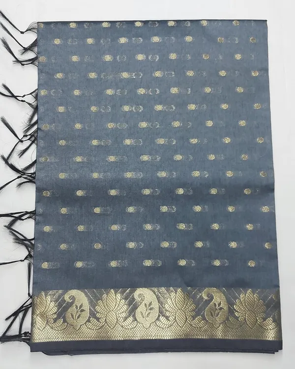 Grey_Chanderi_Premium_And_Elegant_Dupatta_For_Women