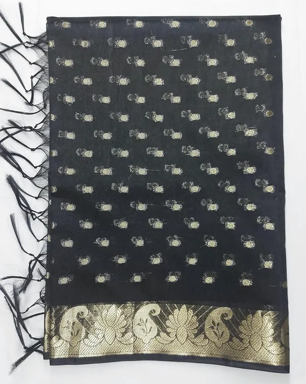 Black_Chanderi_Premium_And_Elegant_Dupatta_For_Women