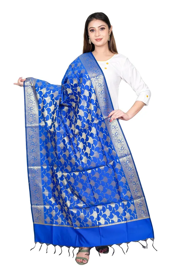 Blue_Art_Silk_Premium_And_Elegant_Dupatta_For_Women