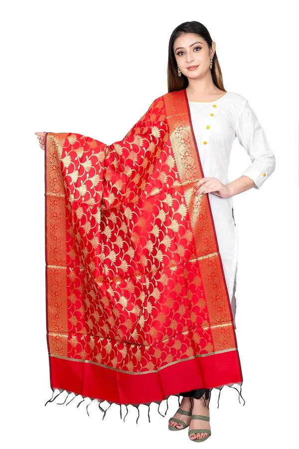 Red_Art_Silk_Premium_And_Elegant_Dupatta_For_Women