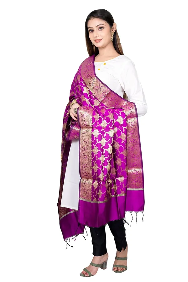 Purple_Art_Silk_Premium_And_Elegant_Dupatta_For_Women