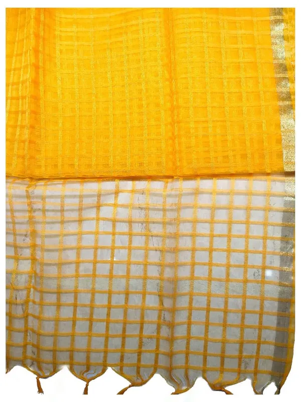 Gold_Organza_Dupion_Premium_And_Elegant_Dupatta_For_Women