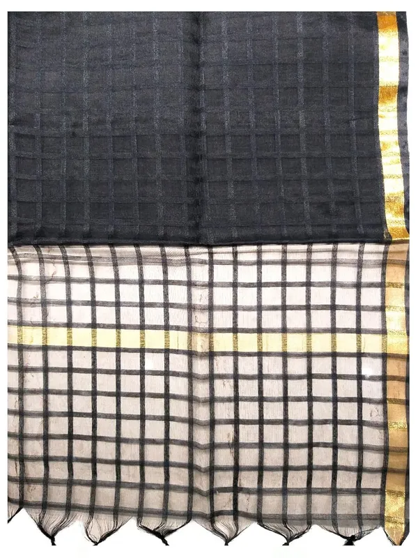 Black_Organza_Dupion_Premium_And_Elegant_Dupatta_For_Women