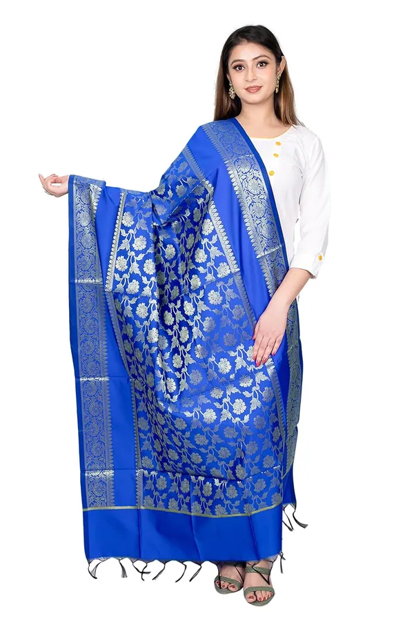 Light_Blue_Art_Silk_Premium_And_Elegant_Dupatta_For_Women