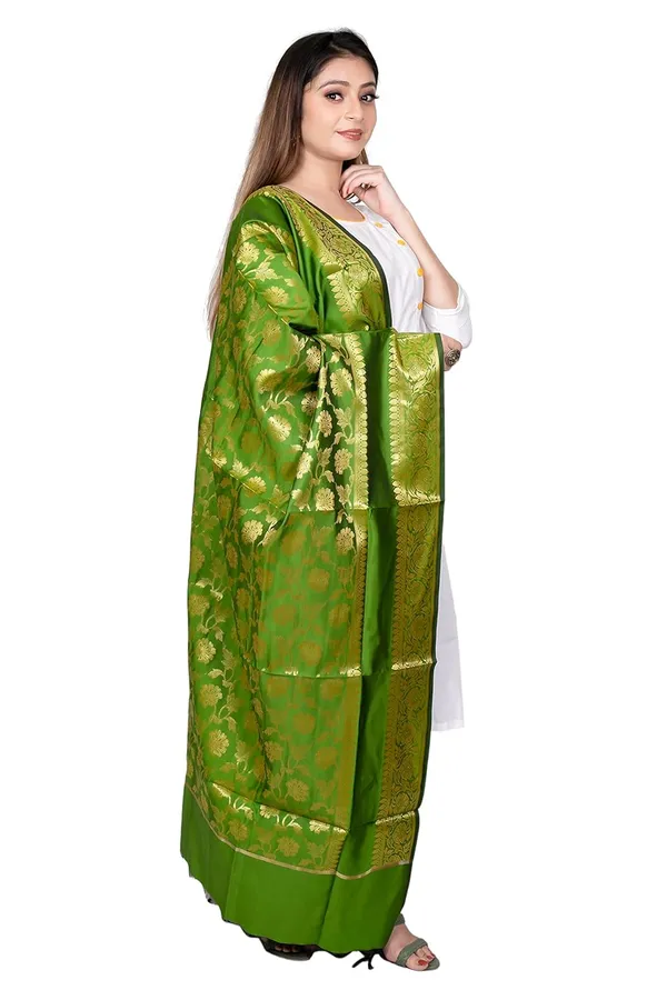Mehndi_Art_Silk_Premium_And_Elegant_Dupatta_For_Women