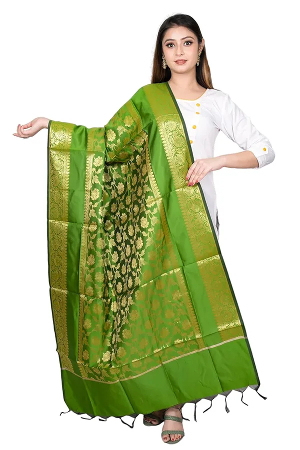 Mehndi_Art_Silk_Premium_And_Elegant_Dupatta_For_Women