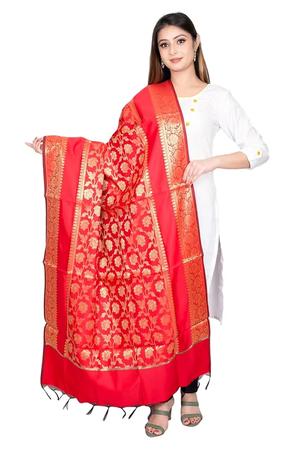 Red_Art_Silk_Premium_And_Elegant_Dupatta_For_Women