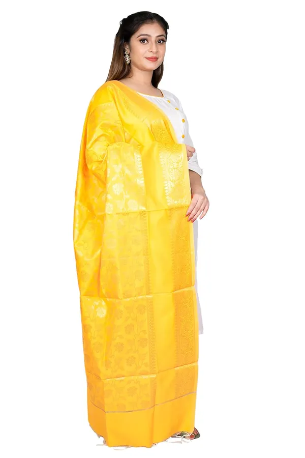 Gold_Art_Silk_Premium_And_Elegant_Dupatta_For_Women