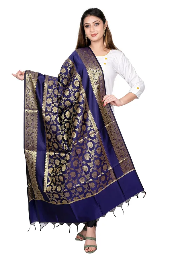 Navy_Blue_Art_Silk_Premium_And_Elegant_Dupatta_For_Women