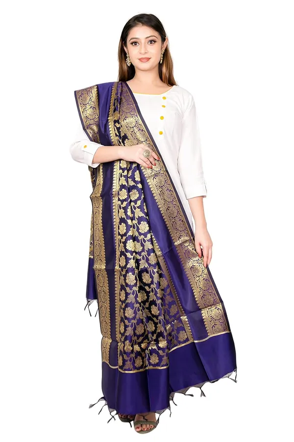 Navy_Blue_Art_Silk_Premium_And_Elegant_Dupatta_For_Women