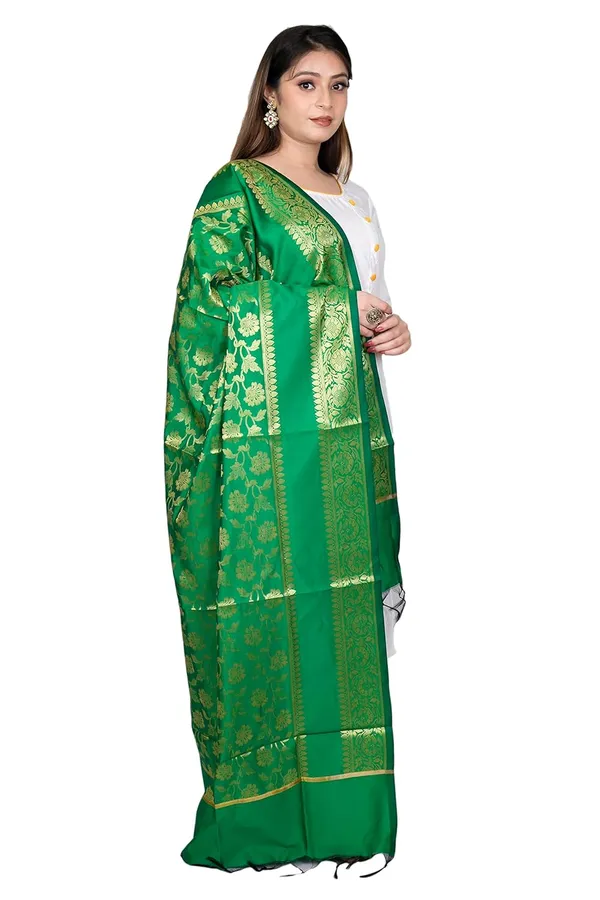 Green_Art_Silk_Premium_And_Elegant_Dupatta_For_Women