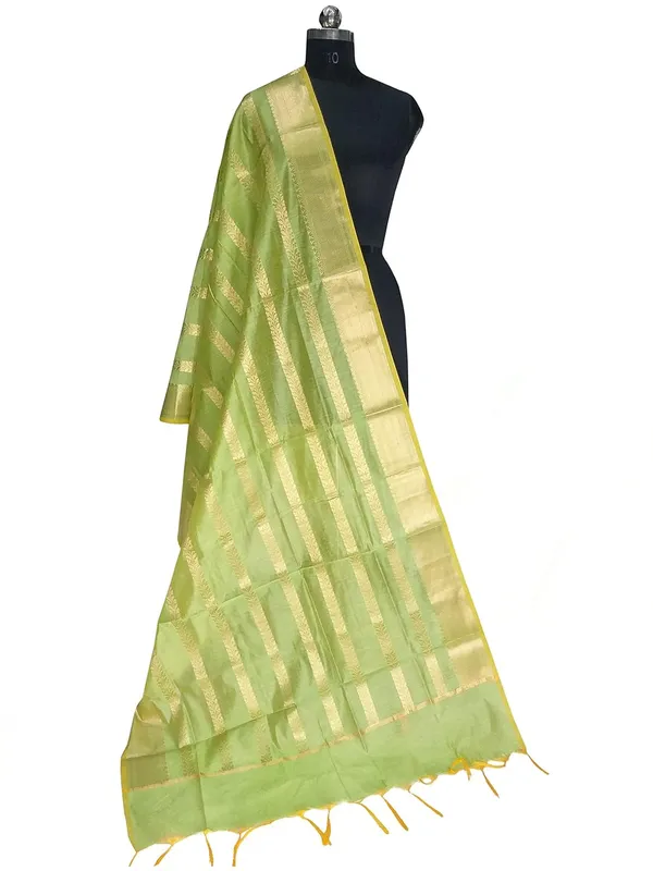 Pista_Cotton_Silk_Premium_And_Elegant_Dupatta_For_Women