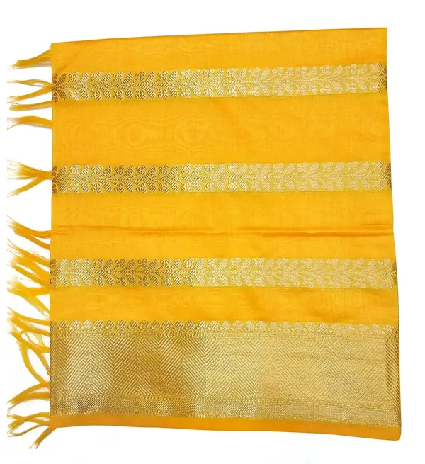 Yellow_Cotton_Blend_Premium_And_Elegant_Dupatta_For_Women