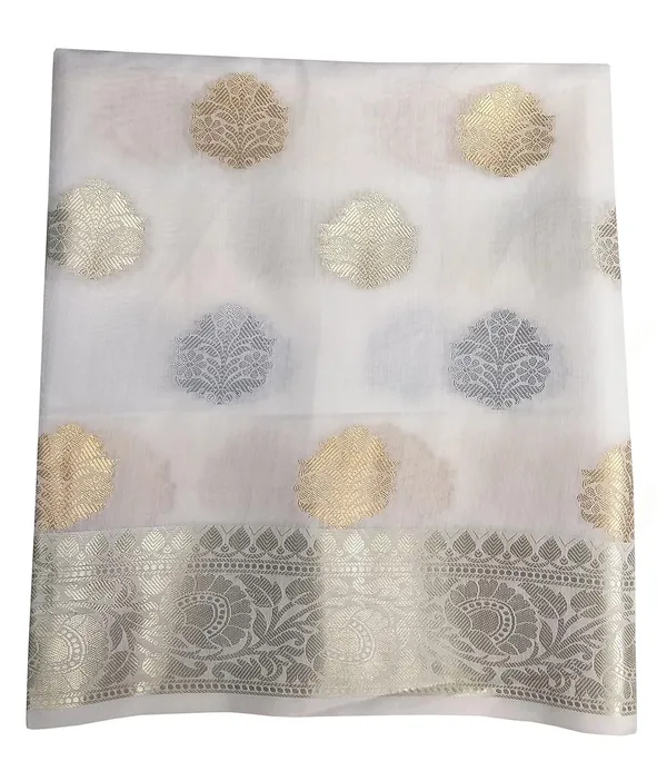 White_Cotton_Silk_Premium_And_Elegant_Dupatta_For_Women