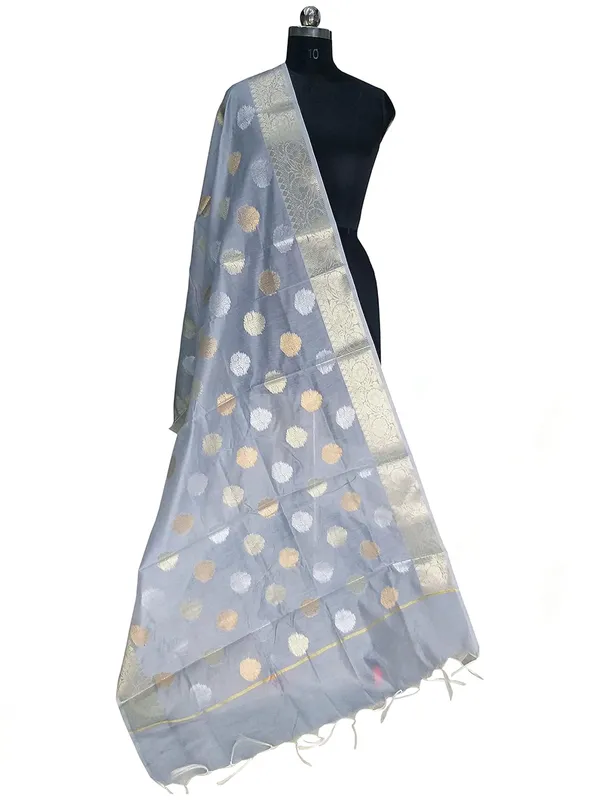 Grey_Cotton_Silk_Premium_And_Elegant_Dupatta_For_Women