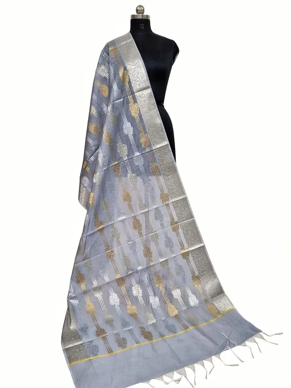 Grey_Cotton_Silk_Premium_And_Elegant_Dupatta_For_Women