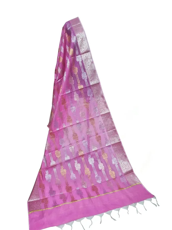 Pink_Cotton_Silk_Premium_And_Elegant_Dupatta_For_Women
