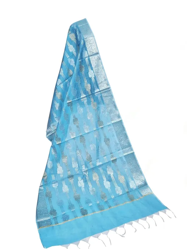 Firozi_Cotton_Silk_Premium_And_Elegant_Dupatta_For_Women