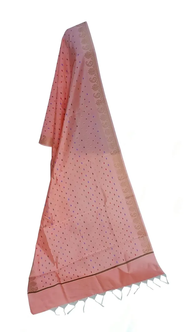 Peach_Art_Silk_Premium_And_Elegant_Dupatta_For_Women