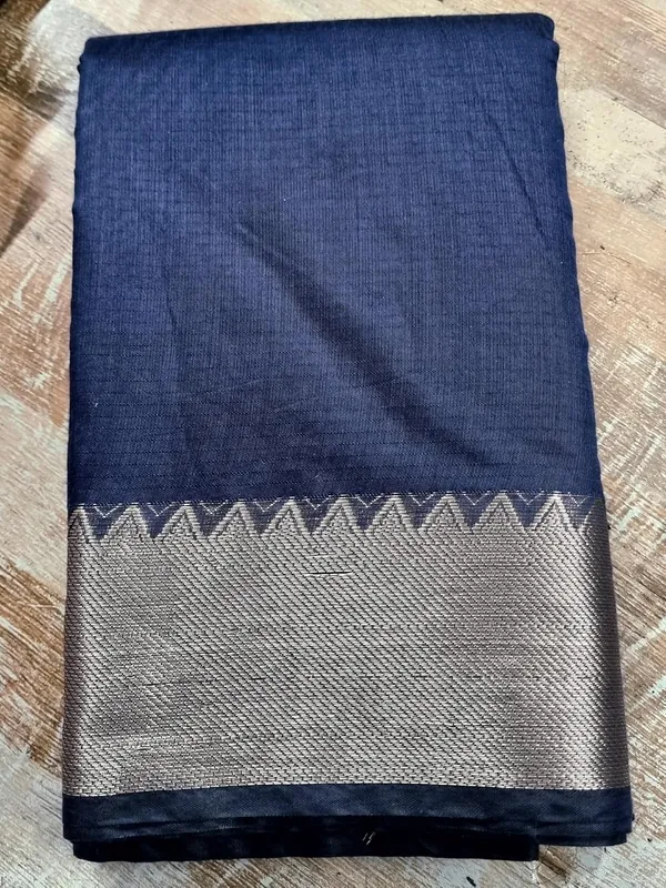 Navy_Blue_Cotton_Silk_Premium_And_Elegant_Saree_For_Women