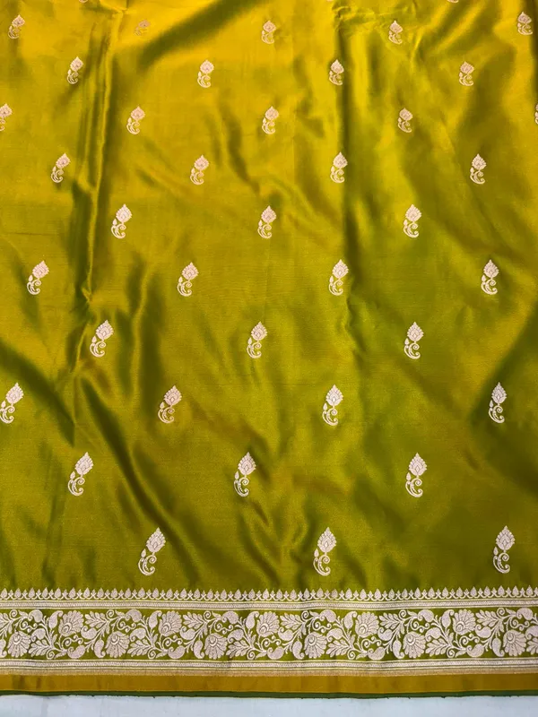 Olive_Green_Mashru_Katan_Silk_Premium_And_Elegant_Saree_For_Women