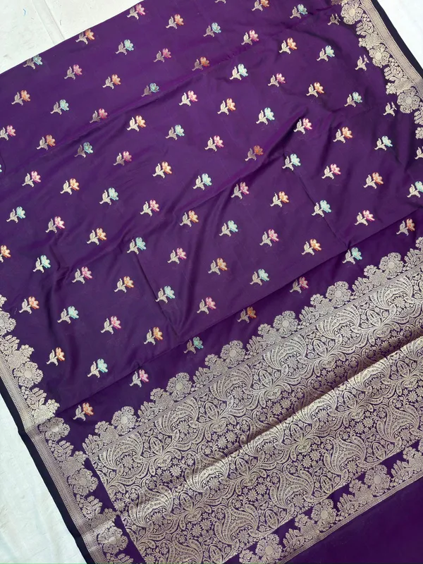 Purple_Banarasi_butter_Silk_Premium_And_Elegant_Saree_For_Women