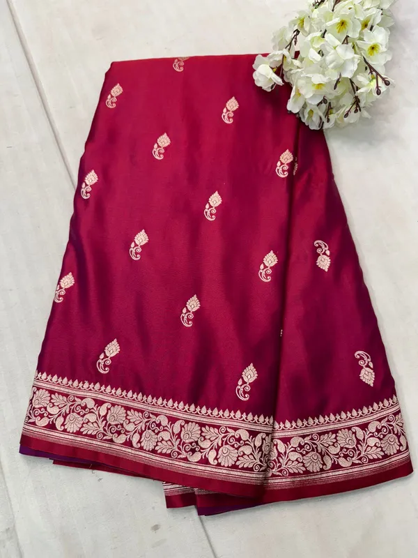 Maroon_Mashru_Katan_Silk_Premium_And_Elegant_Saree_For_Women