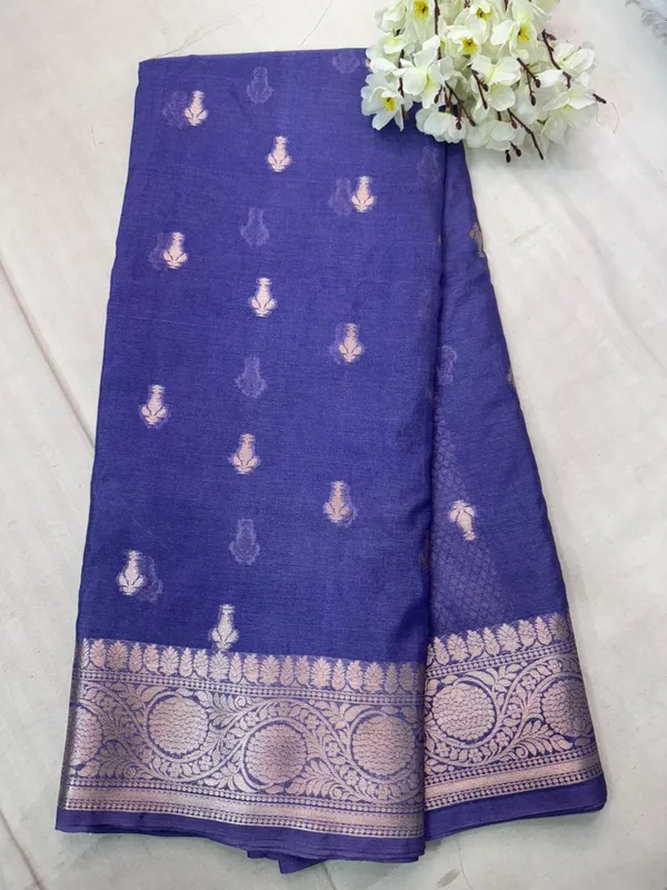 mofe_blue_Banarasi__wom_Silk_Premium_And_Elegant_Saree_For_Women