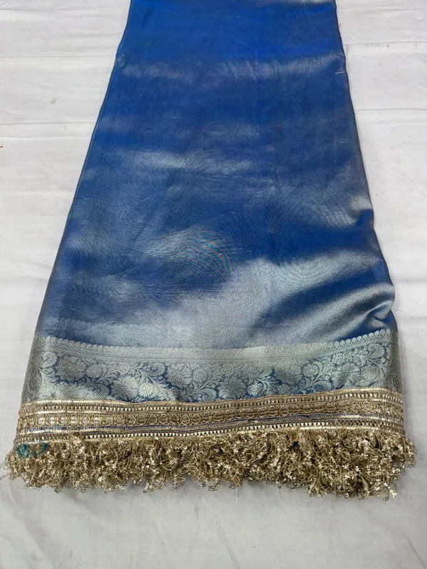 Blue_glass_tishu_silk_Premium_And_Elegant_Saree_For_Women