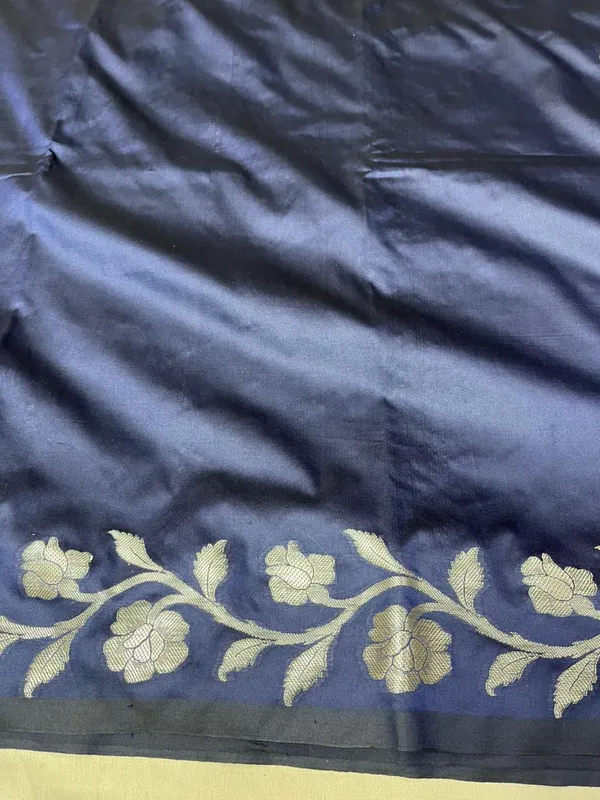 Navy_Bluebanarsi_butter_Silk_Premium_And_Elegant_Saree_For_Women