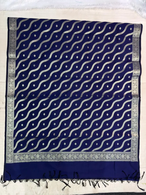 Navy_Blue_Banarasi_katan_Silk_Premium_And_Elegant_Women_dress_material