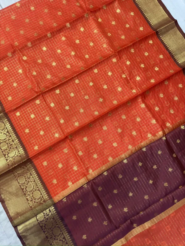 orenge_Silk_Premium_And_Elegant_Saree_For_Women