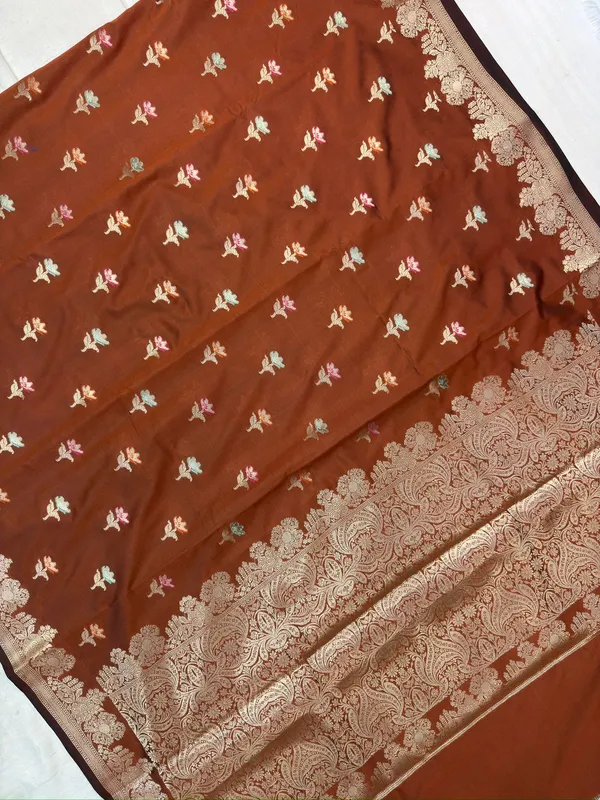 Brown_rust_katan_Silk_Premium_And_Elegant_Saree_For_Women