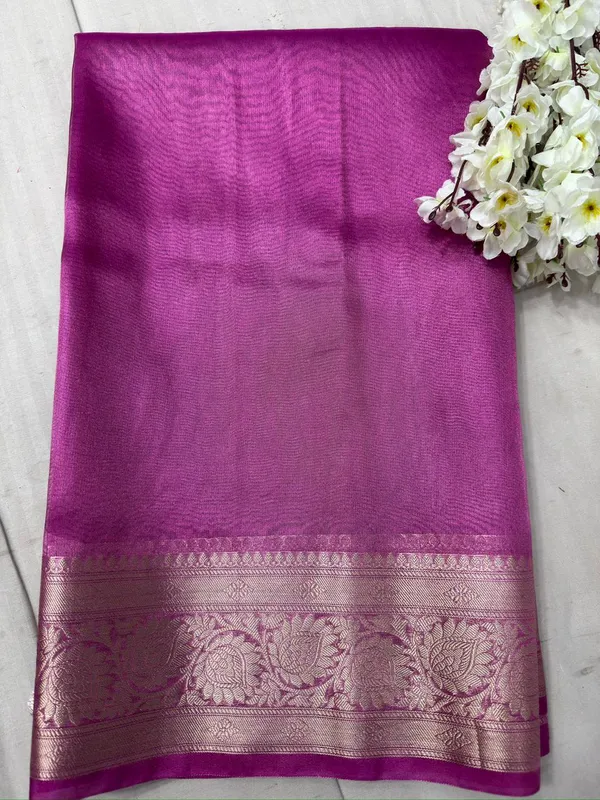 gajri_Banarasi_tishu_Silk_Premium_And_Elegant_Saree_For_Women