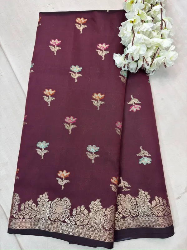 Maroon_Banarasi_katan_Silk_Premium_And_Elegant_Saree_For_Women