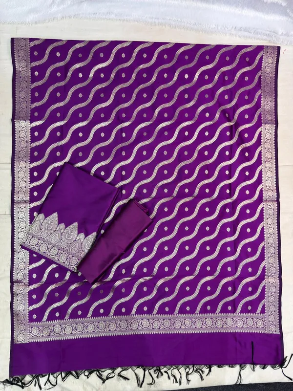 Purple_Banarasi_katan_Silk_Premium_And_Elegant_dress_material_For_Women