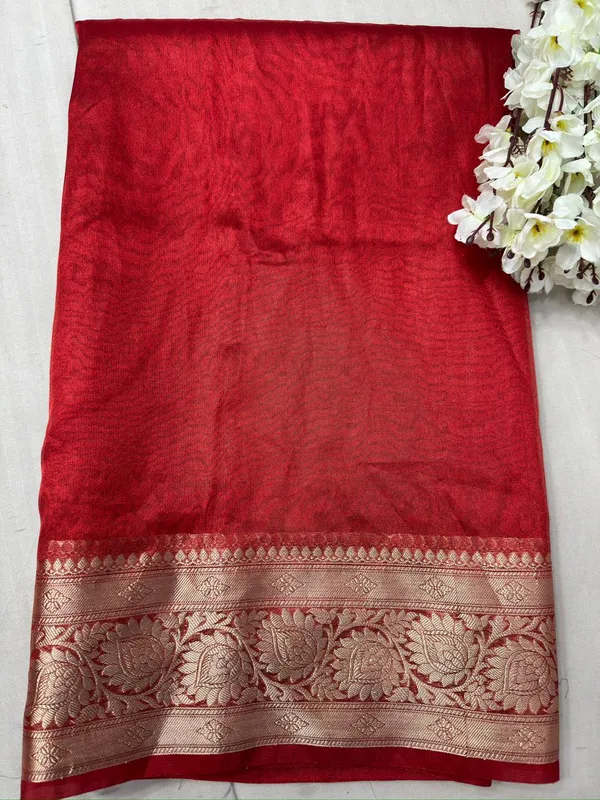 Red_Banarasi_tishu_Silk_Premium_And_Elegant_Saree_For_Women