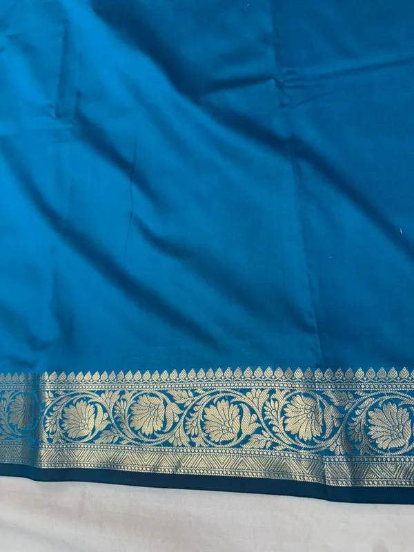 picock_Blue_butter_Silk_Premium_And_Elegant_Saree_For_Women