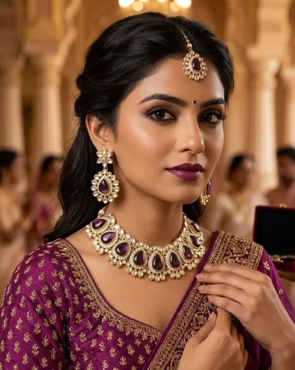 Wine_kundan__necklace__113
