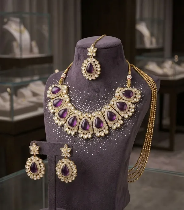 Wine_kundan__necklace__113