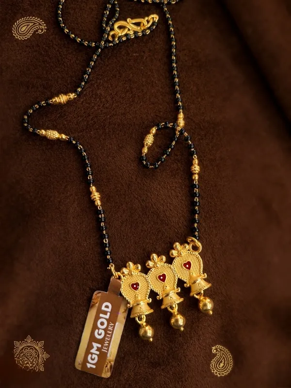 Manglasutra(1gm_gold_,real_gold_polish)107