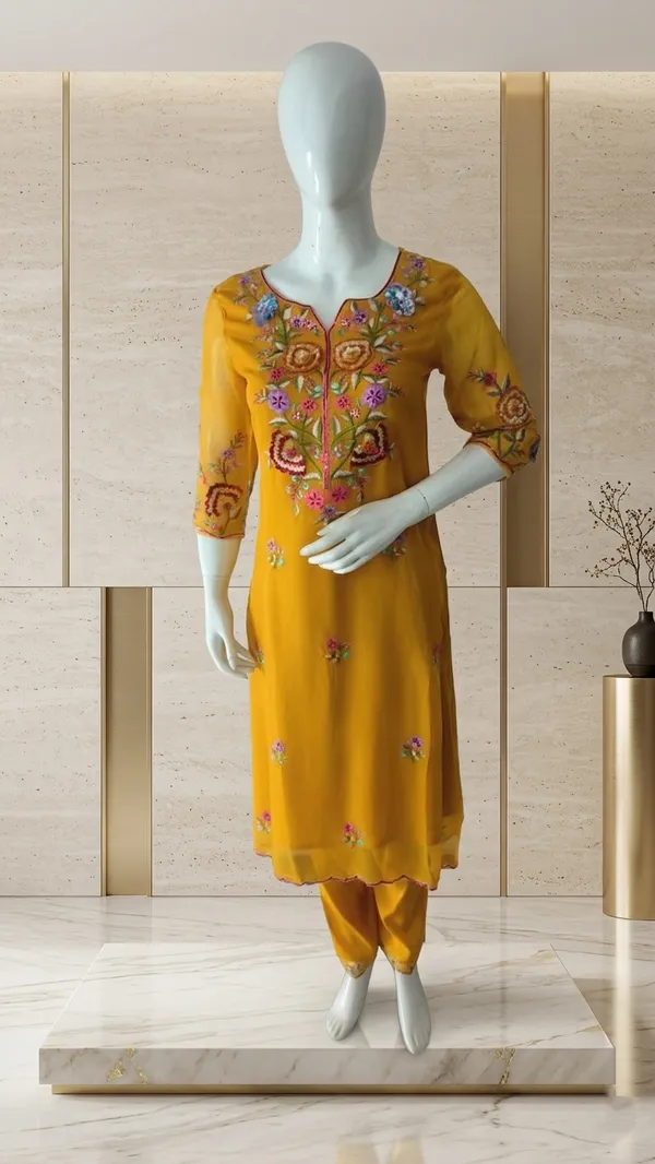 Mustard_Yellow_Embroidered_Kurta_Pyjama_Dupatta_Set_For_Women