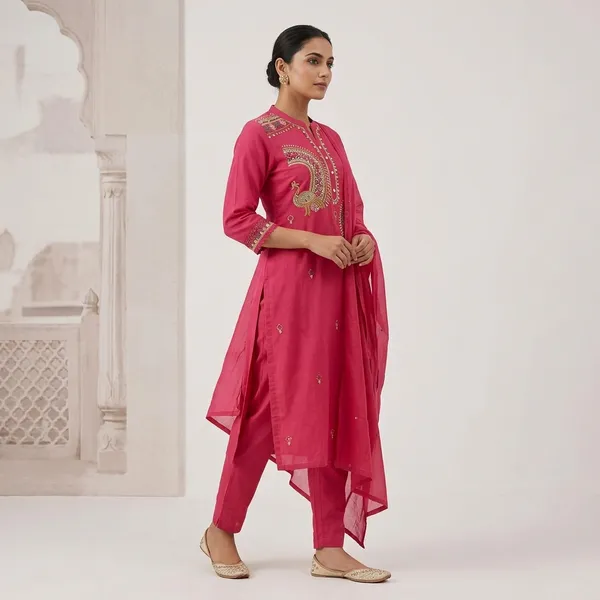 Pink_Embroidered_Straight_Kurta_Pyjama_Dupatta_Set_For_Women