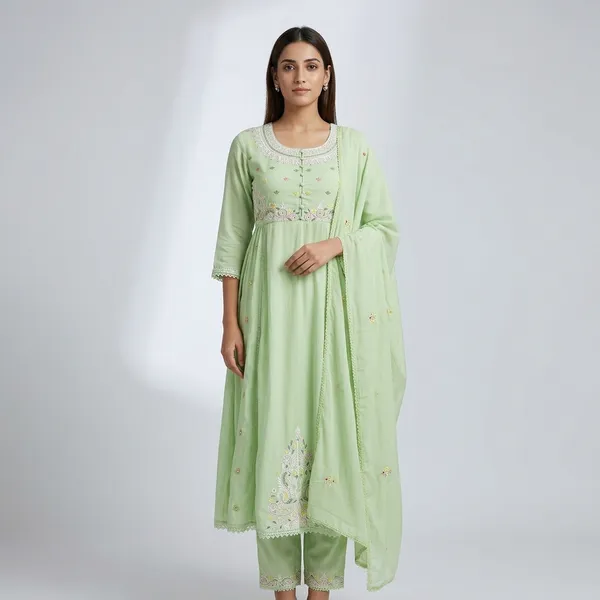 Light_Green_Embroidered_Anarkali_Kurta_Pyjama_Dupatta_Set_For_Women