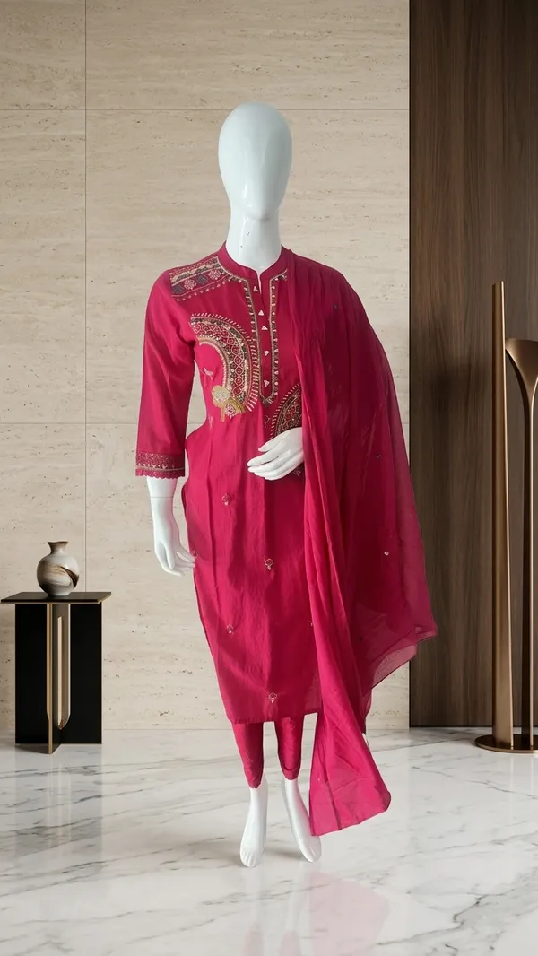 Pink_Embroidered_Straight_Kurta_Pyjama_Dupatta_Set_For_Women