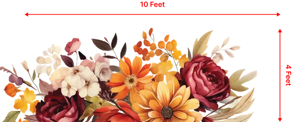 Elegant_Autumn_Floral_Border_Wallpaper_Warm_Rose_And_Daisy_Botanical_Design_Vintage_Style_Wall_Decor_For_Living_Room,_Bedroom_And_Feature_Walls