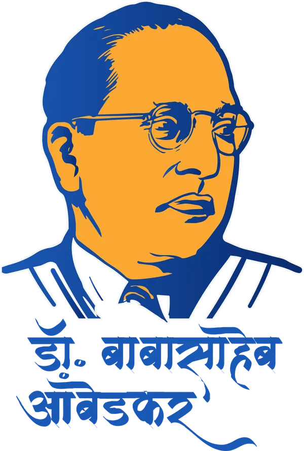 Dr_Babasaheb_Ambedkar_Portrait_For_Rear_Glass_Blue_Orange